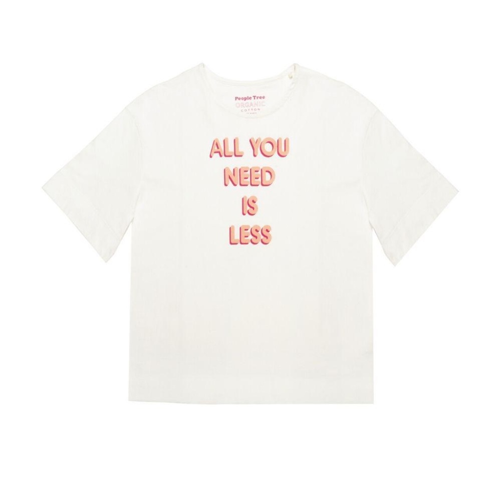 • People Tree • All You Need is Less Tee